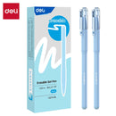 DELI-ERASABLE GEL PEN 0.5 BLUE-G274-BL PACK OF  12 PCS
