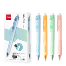 DELI-GEL PEN 0.5 BLUE-G337-BL PACK OF 4 PCS