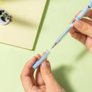 DELI-GEL PEN 0.5 PANDA BLUE-G34-BL PACK OF 6 PCS