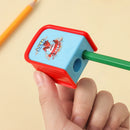 DELI-SHARPENER 2HOLE SUPER WINGS-PACK OF 6 PCS-ASSORTED COLOR