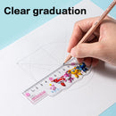 RULER PLASTIC 15CM SUPERWINGS PACK OF 2 PCS