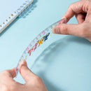 RULER PLASTIC 15CM SUPERWINGS PACK OF 2 PCS