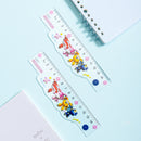 RULER PLASTIC 15CM SUPERWINGS PACK OF 2 PCS