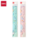 DELI-RULER PLASTIC 20CM JOYIN-PACK OF 2 PCS-ASSORTED COLOR