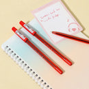 DELI-BALL PEN 0.7 RED PACK OF 12 PCS