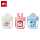 DELI-SHARPENER SINGLE HOLE PUPUBABY PACK OF 3 PCS-ASSORTED COLOR