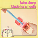 DELI-SHARPENER SINGLE HOLE PUPUBABY PACK OF 3 PCS-ASSORTED COLOR