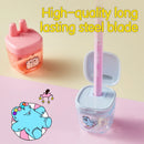 DELI-SHARPENER SINGLE HOLE PUPUBABY PACK OF 3 PCS-ASSORTED COLOR