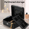 CASH BOX 20X16X8.5 CM BLACK-T500