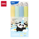 DELI-HIGHLIGHTER 4PCS PANDA