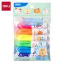 DELI-HIGHLIGHTER MINI 6PCS