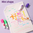 DELI-HIGHLIGHTER MINI 6PCS