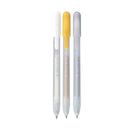 Sakura Gelly Roll Retractable Gel Pens, Special 3-Pack Gold-Silver-White