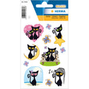 STICKER MAGIC CUTE CAT GLITTERY-15462