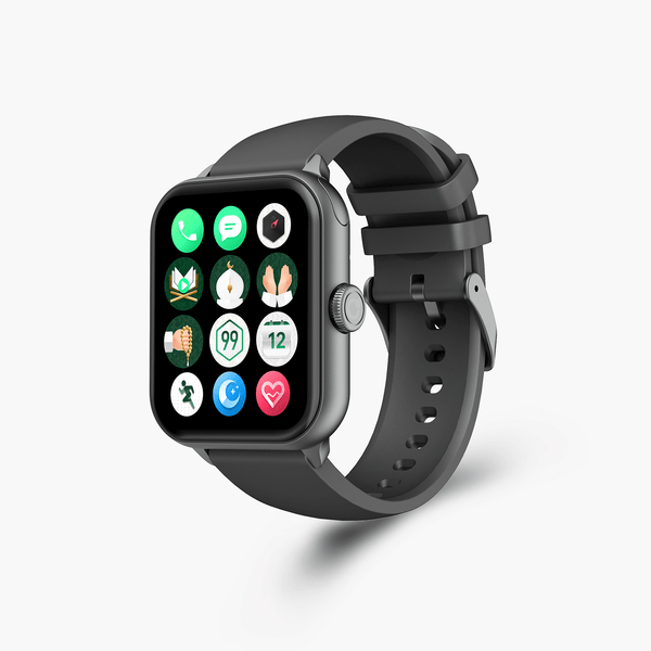 SMART WATCH QWATCH S6 BLACK-