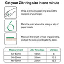 IQIBLA ZIKR RING E01S LITE 20MM BLK/GLD