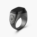 IQIBLA ZIKR RING 18MM GRAPHITE