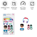DOTZIES 3 STICKERS
