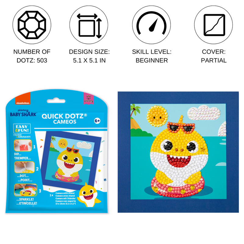 QUICK DOTZ CAMEO:BABY SHARK2