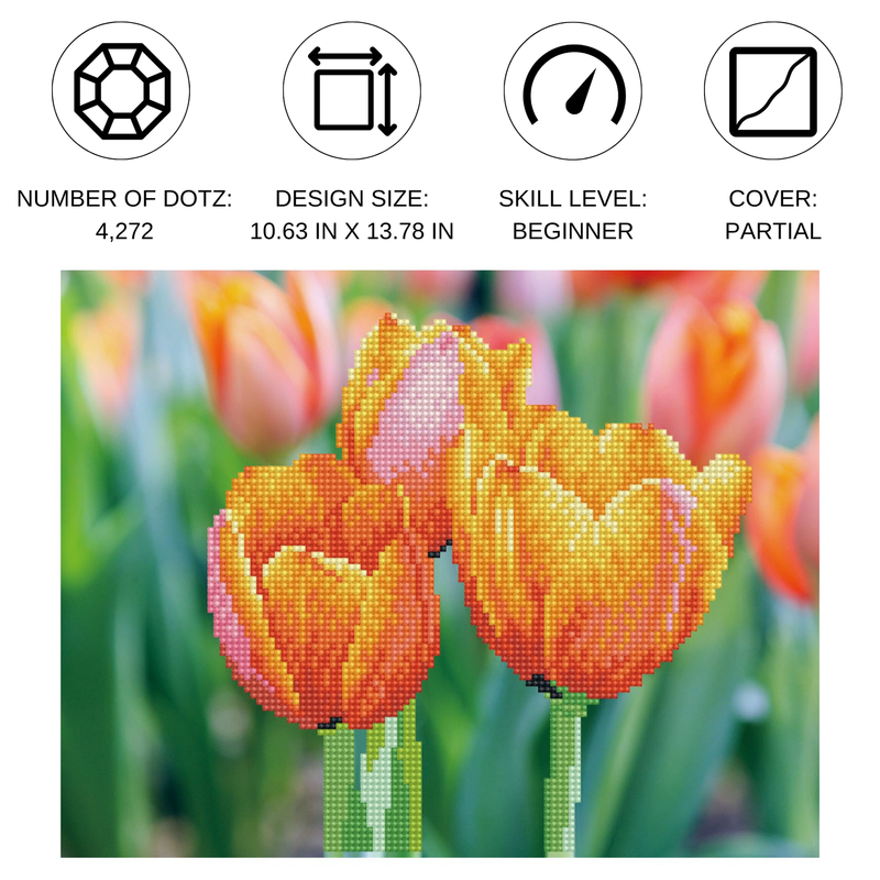 DD ART KIT: LOVE TULIPS