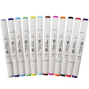 Dual Tip Art Marker 12 Pieces Set-MMPM0022