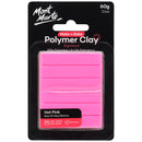 Mont Marte-Polymer Clay Make N Bake 60g Hot Pink-MMSP6043