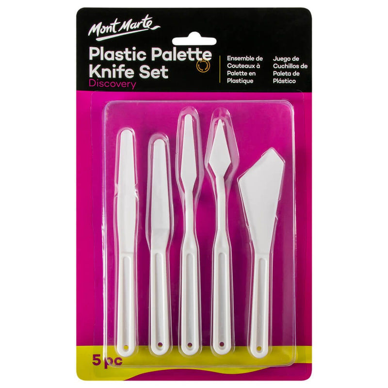Studio Palette Knife Set Plastic 5pcs-MAPK0001