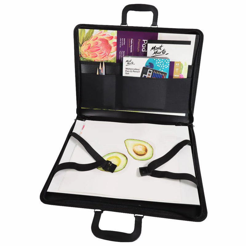 Mont Marte-Artist Portfolio Black A3-MAXX0047