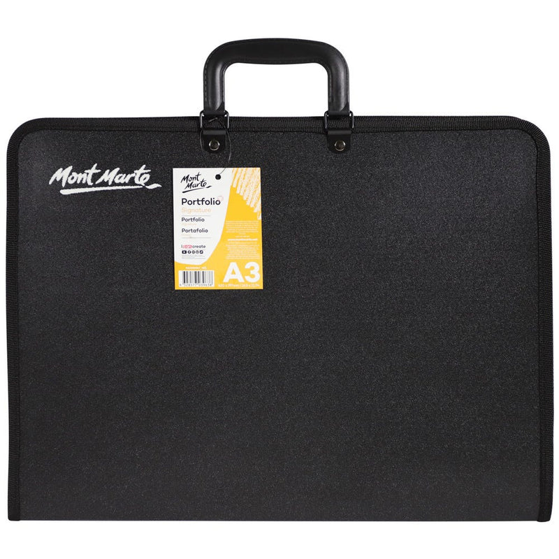 Mont Marte-Artist Portfolio Black A3-MAXX0047