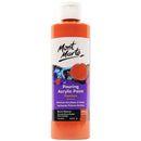Mont Marte-Pouring Acrylic Paint 240ml Burnt Sienna-PMPP0024
