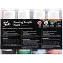 Mont Marte-Pouring Acrylic Paint 4x60ml Rainforest-PMPP4205