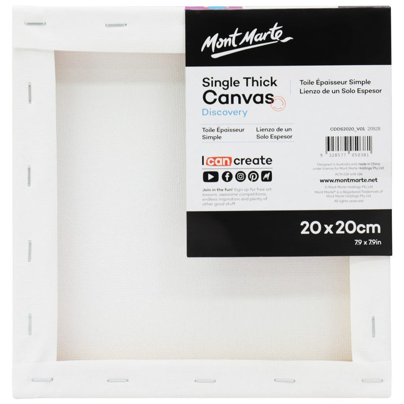 MONT MARTE CANVAS STRECHED COTTON 280GM 20X20CM-CDDS2020