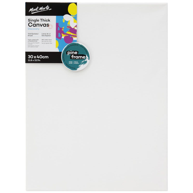 MONT MARTE CANVAS STRECHED COTTON 280GM 30X40CM-CDDS3040