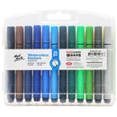 Colour Markers 24Pce In Case-MMPM0006