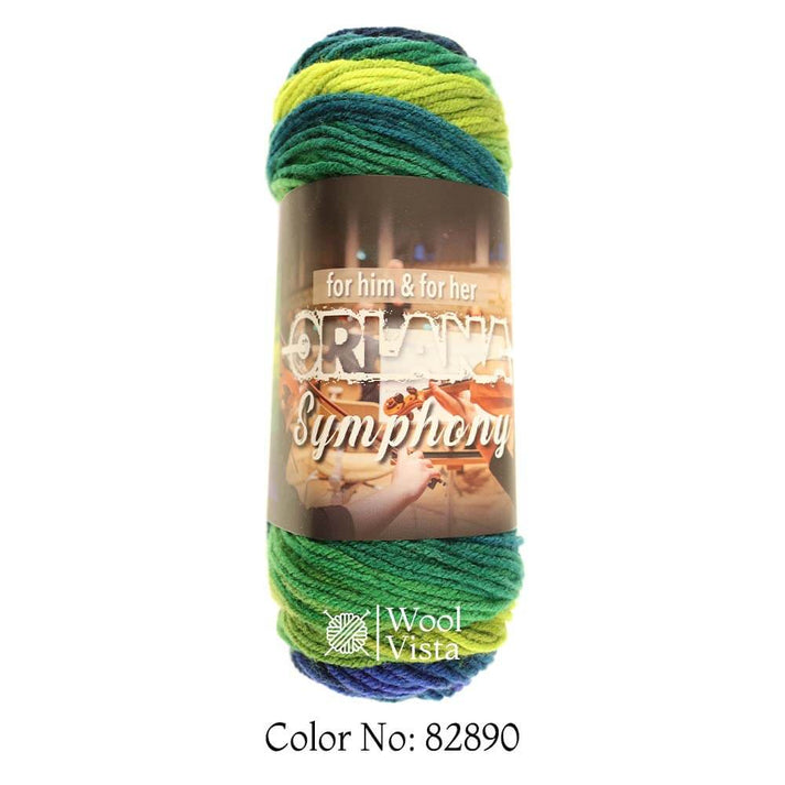 ORLANA SYMPHONY YARN 100grs-100% Acrylic (super fine yarn)