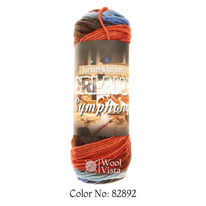 ORLANA SYMPHONY YARN 100grs-100% Acrylic (super fine yarn)