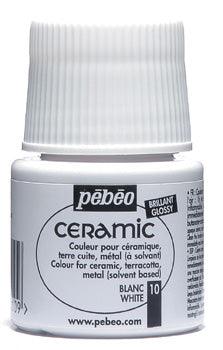 CERAMIC COLOR 45ML WHITE-025010
