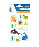 STICKER DECOR SEA CREATURES-15733