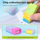 DELI-ROLLER ERASER-PACK OF 3 PCS-ASSORTED COLOR