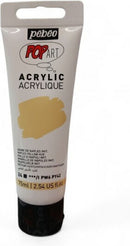 PEBEO-ACRYLIC PAINT 75ML NAPLES YELLOW HUE