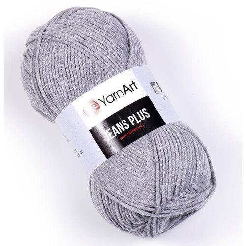 YARN ART/JEANS PLUS-YARN 100G DARK GREY-JEANSPLUS46