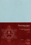 Drawing paper A4 200gsm pack of 25 sheets Blue-BRB/A4