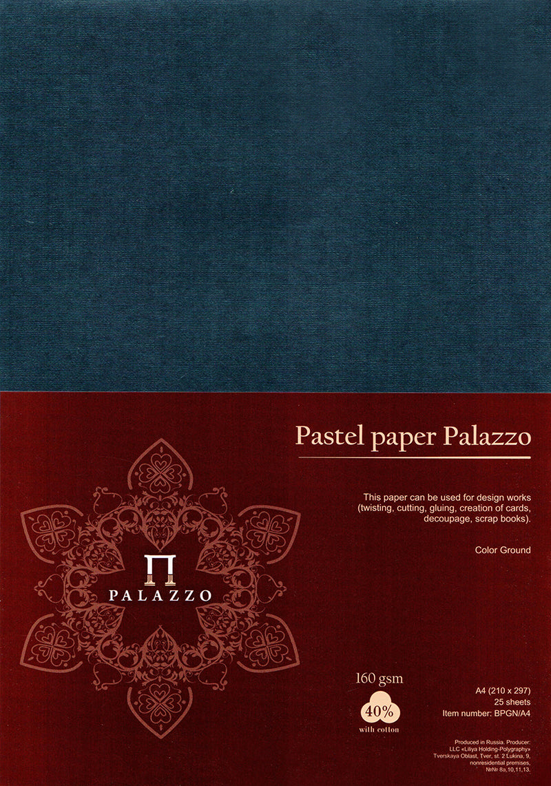Pastel paper A4 160gsm pack of 25 sheets Ground-BPGN/A4