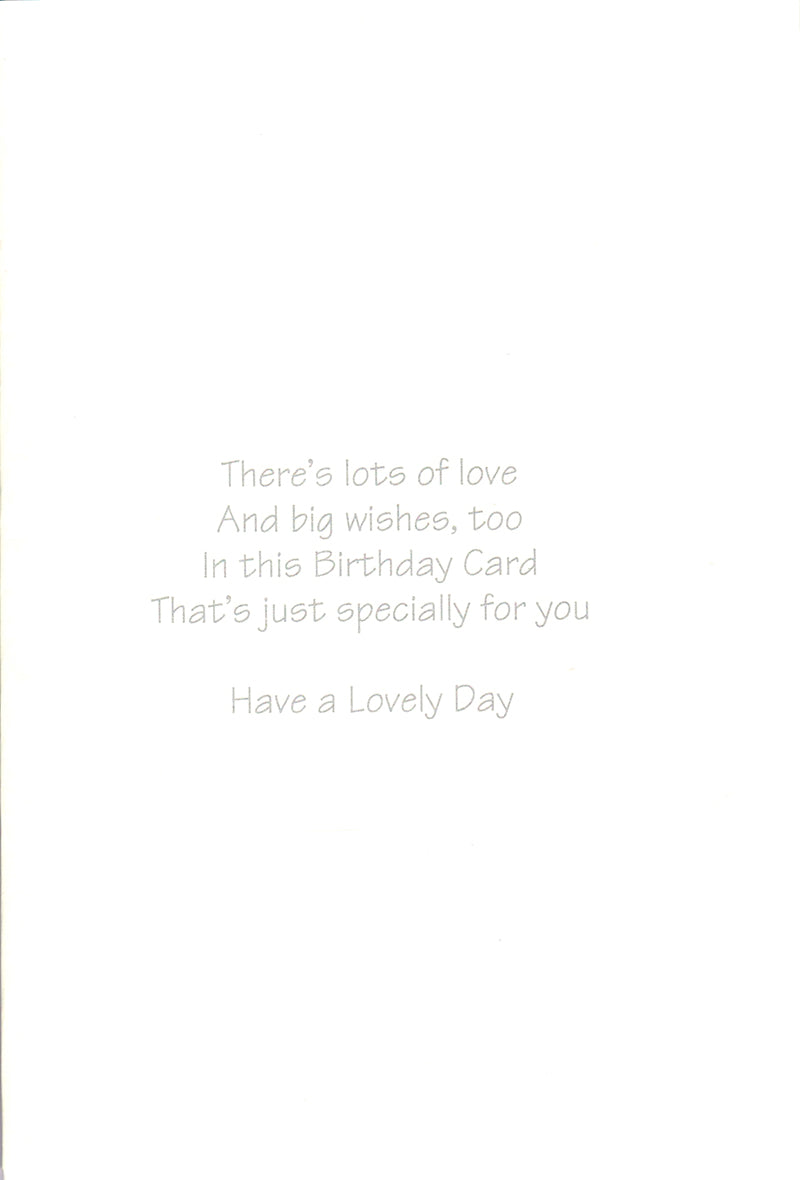 Greeting Card-For A Wonderful Granddaughter