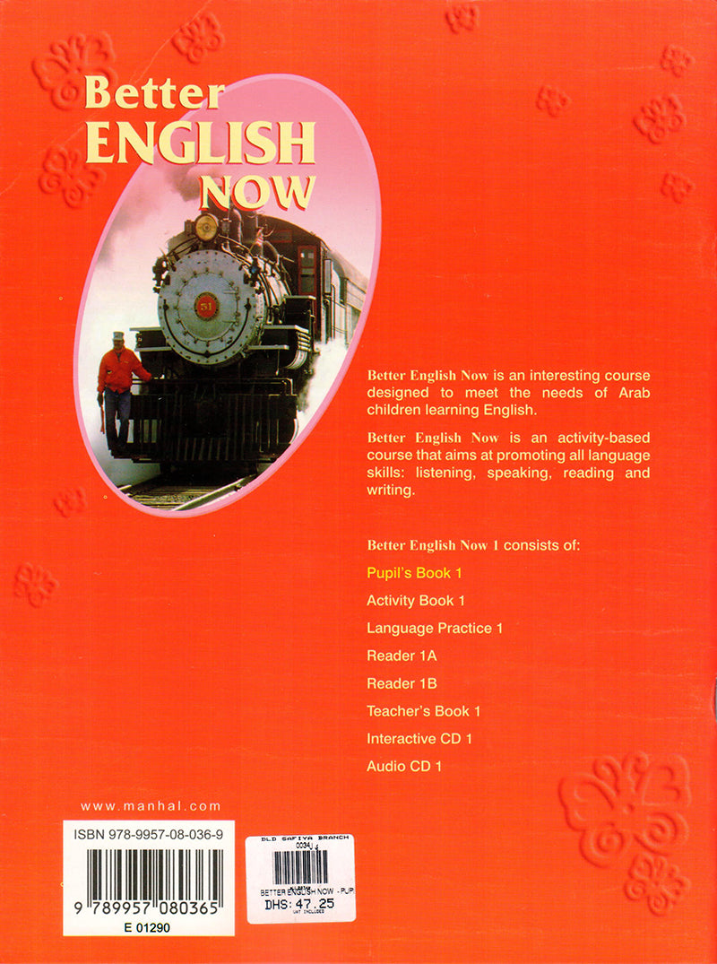 BETTER ENGLISH NOW  - PUPILS BOOK 1