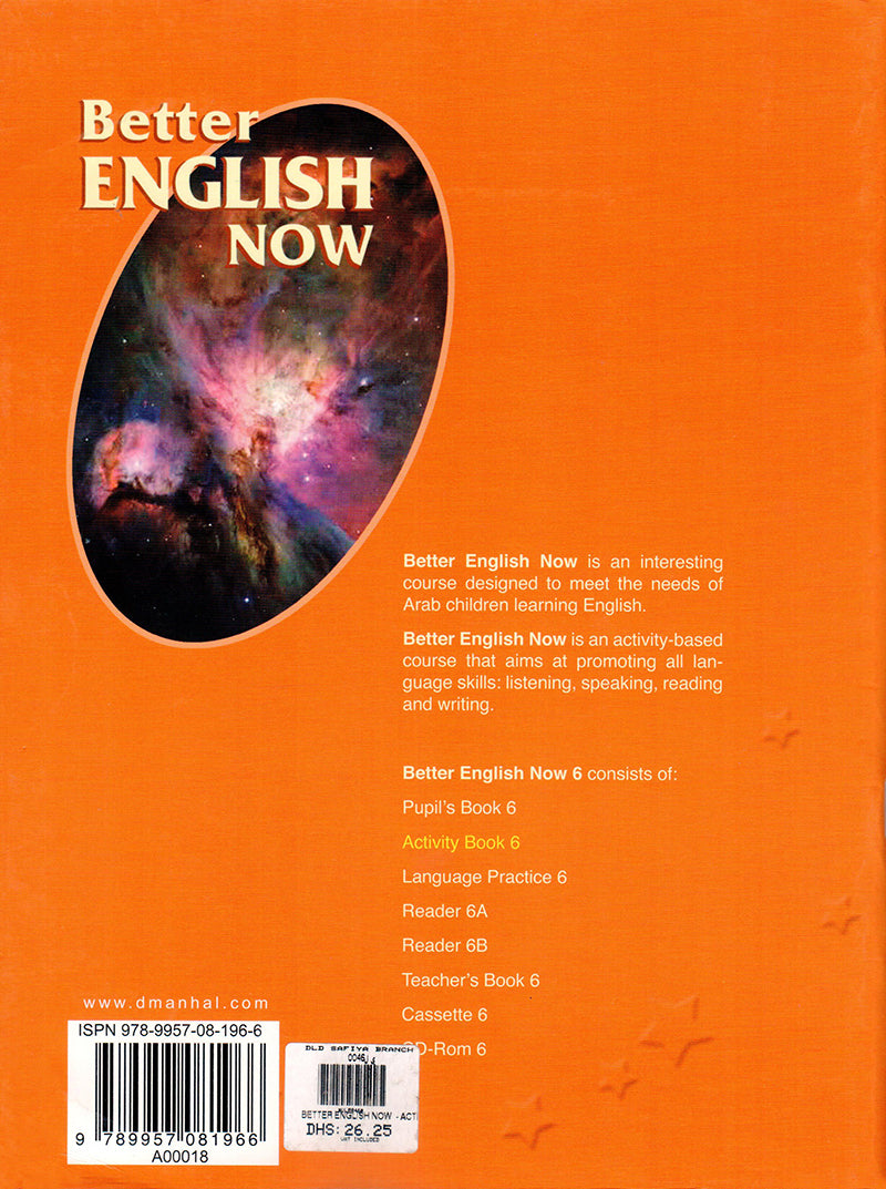 BETTER ENGLISH NOW  - ACTIVITY BOOKS 6