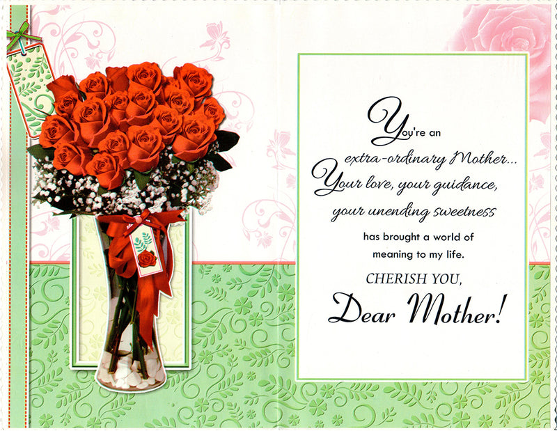 GREETING CARD - FOR A SPECIAL MOTHER