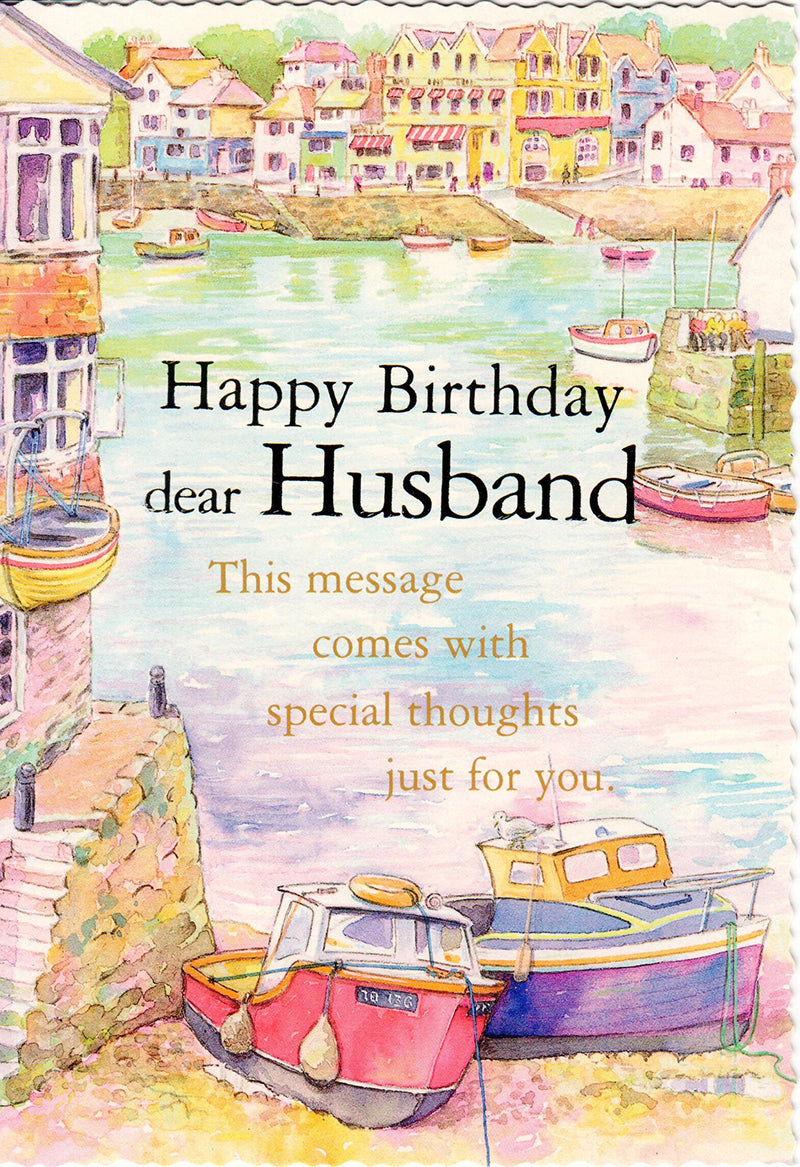 GREETING ASSORTED - Happy Birthday Husband