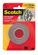 SUPER STRONG EXTERIOR MOUNTING TAPE, 1" X 60"