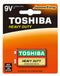 TOSHIBA 6 F 2 KG   9  V BATTERY